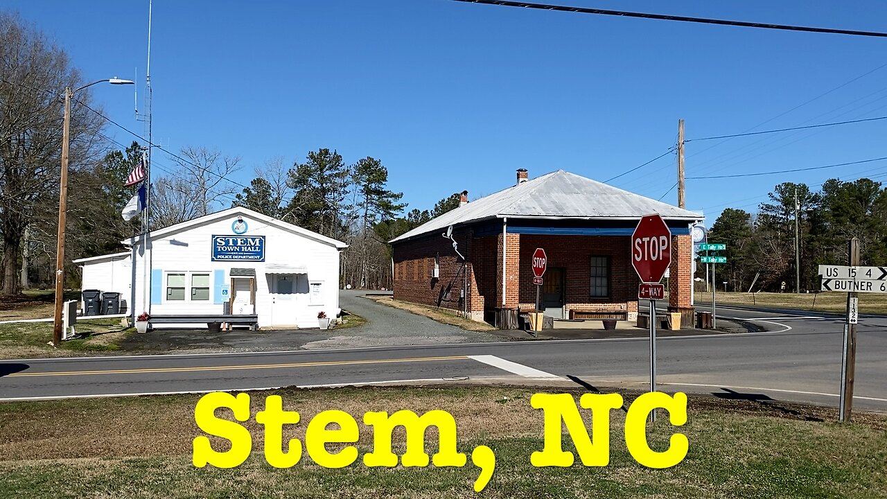 Stem, NC, Town Center Non-Walk & Talk - A Quest To Visit Every Town Center In NC