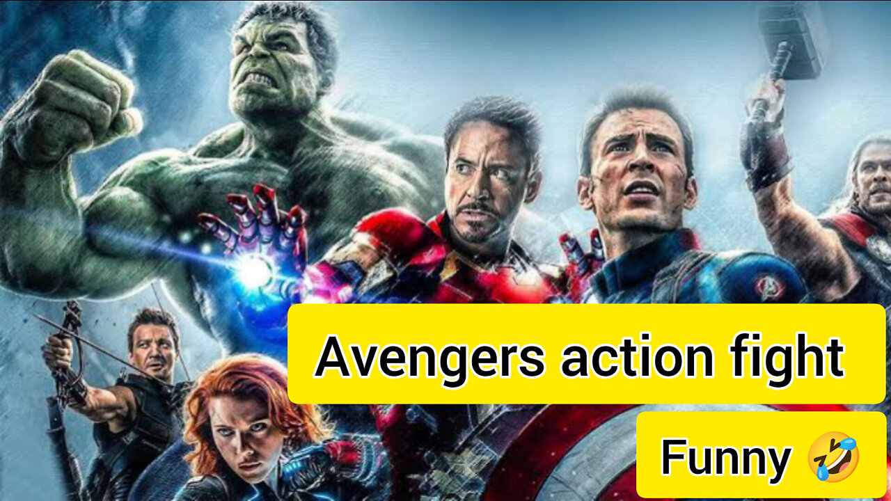 Avengers action fight Funny 🤣🤣