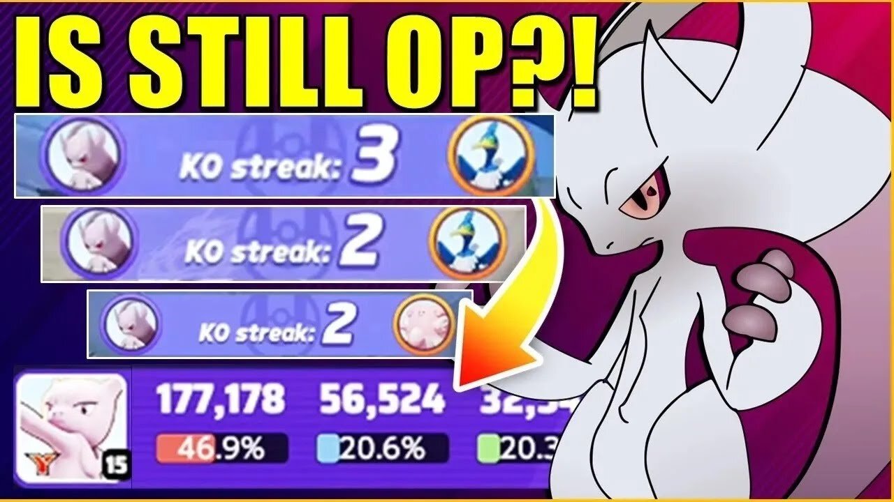 Mewtwo Y is Still OP After Nerfs - Pokemon Unite