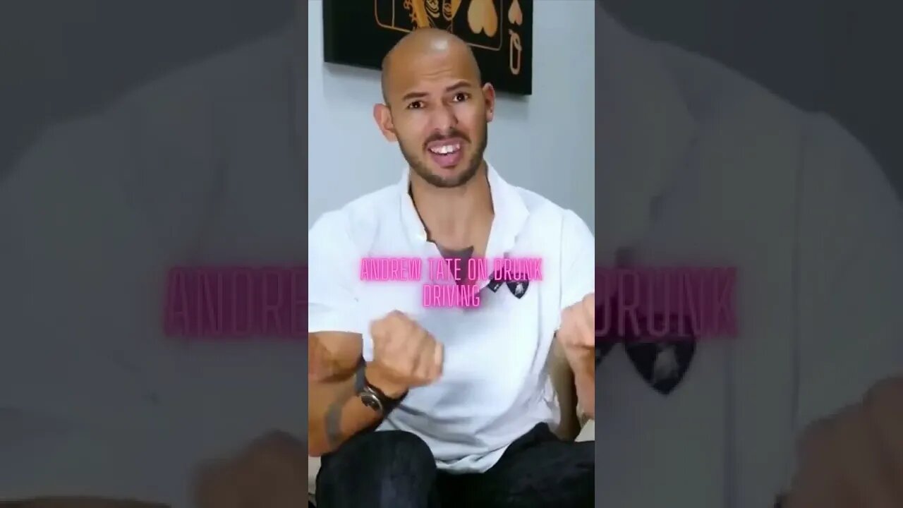 Andrew Tate on drunk driving #Shorts