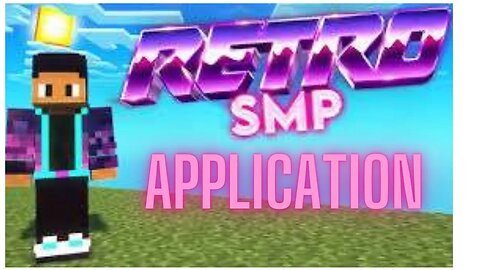 RETRO SMP APPLICATION VIDEO #application #retro #smp