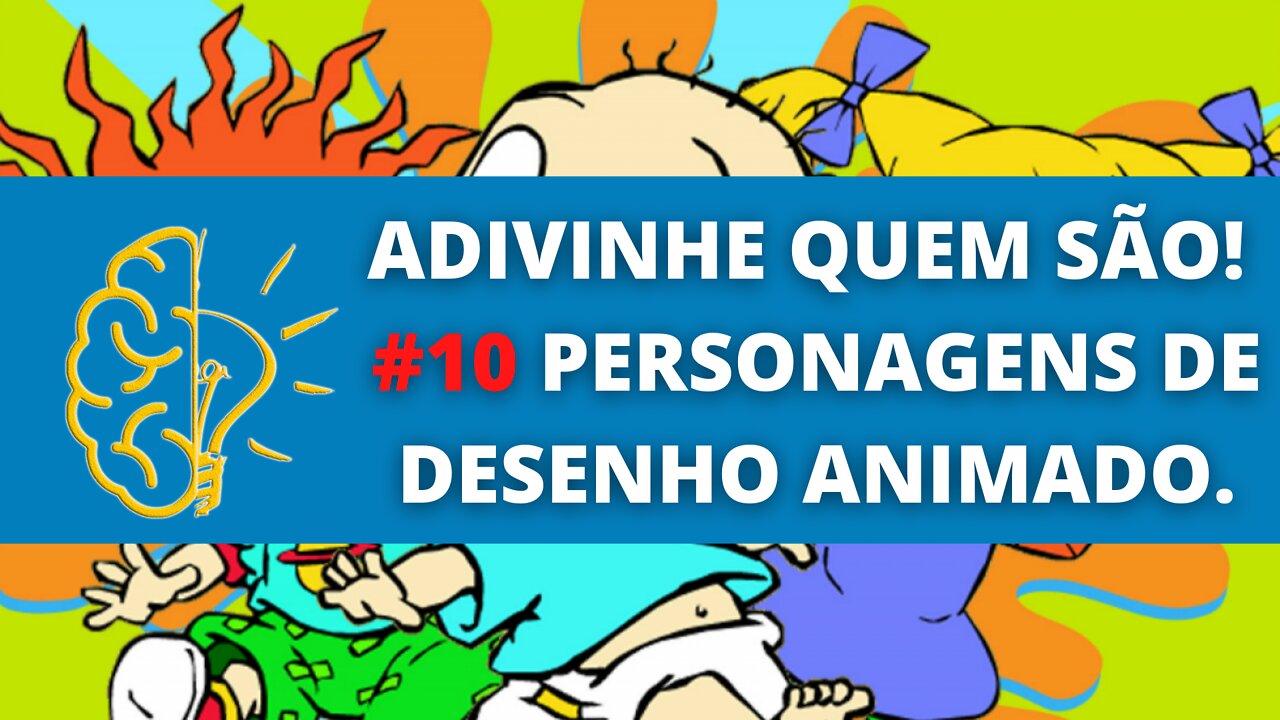 Quem são os personagens? | [ QUIZ ] Desenho animado. #01