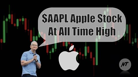 $AAPL Apple stock at All Time High