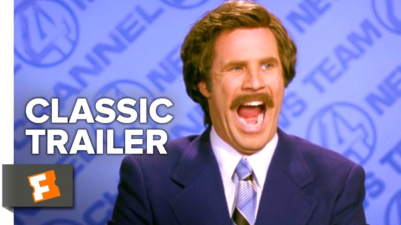Anchorman: The Legend of Ron Burgundy (2004) Official Trailer
