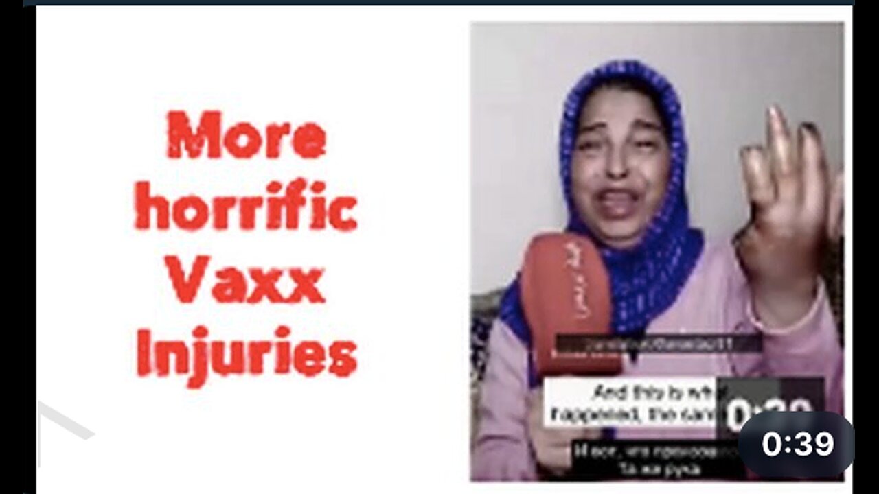 More horrific Vaxx Injuries