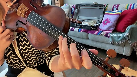 1 Oct Violin A Melodic Minor Scale + Cello Drone Tutorial