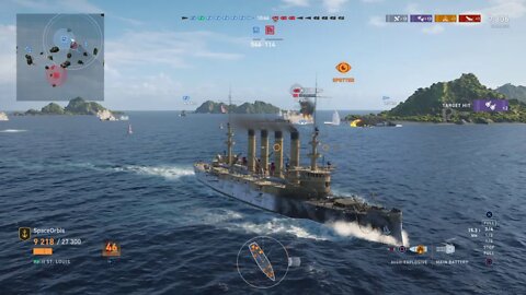 World of Warships Legends Part 4-Firing All Guns