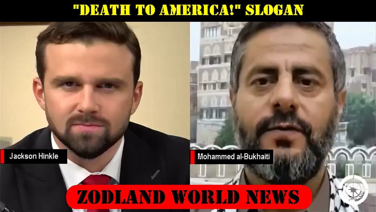 ►⚡️🇺🇸🇬🇧🇮🇱⚔️🇵🇸⚡️🇾🇪 "Death to America!" Slogan | Mohammed al-Bukhaiti