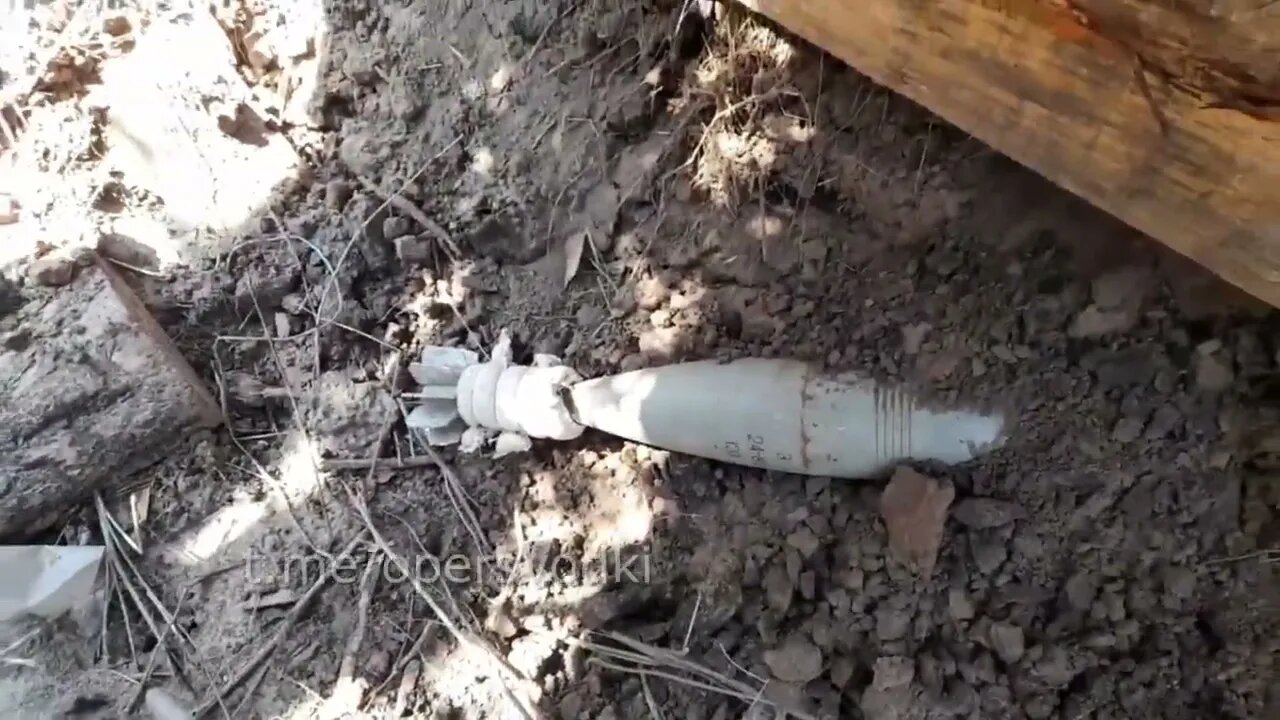 Captured Nationalist Mortar Base