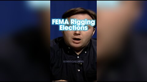 Alex Jones: FEMA Has Taken Control of Our Voting Machines To Install New World Order Puppets - 12/16/2002