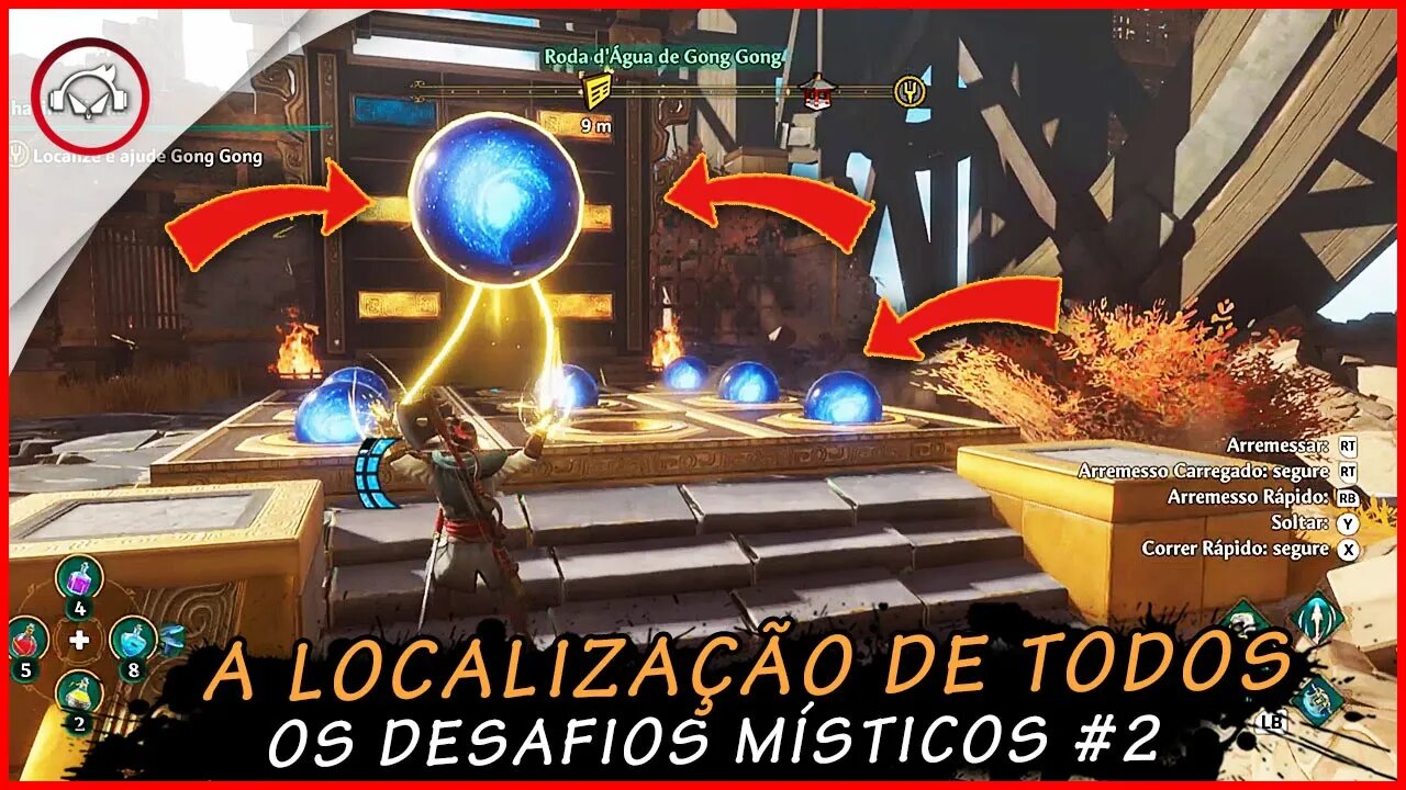 Immortals Fenyx Rising Myths of the eastern realm, A localização de todos os desafios místicos #2