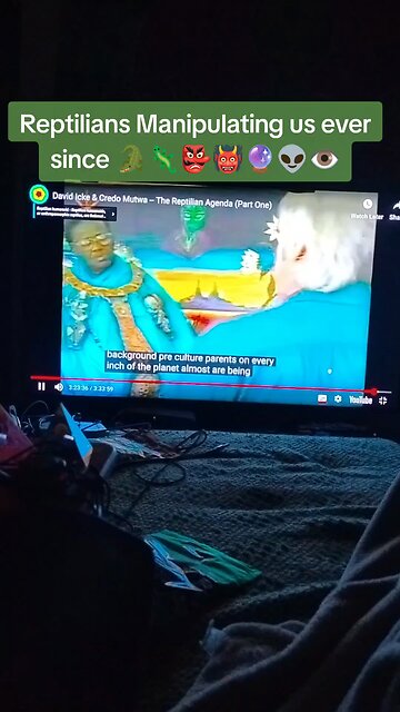 DAVID ICKE. REPTILIANS MANIPULATING US EVER SINCE 🐊🦎👽👺👹🔮👁️