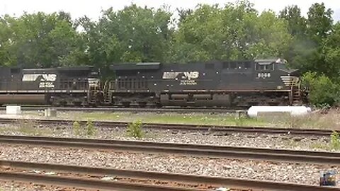 Three Norfolk Southern Trains from Berea, Ohio July 6, 2024 Part 3