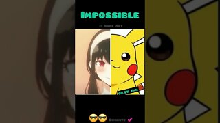 ONLY ANIME FANS CAN DO THIS IMPOSSIBLE STOP CHALLENGE #36