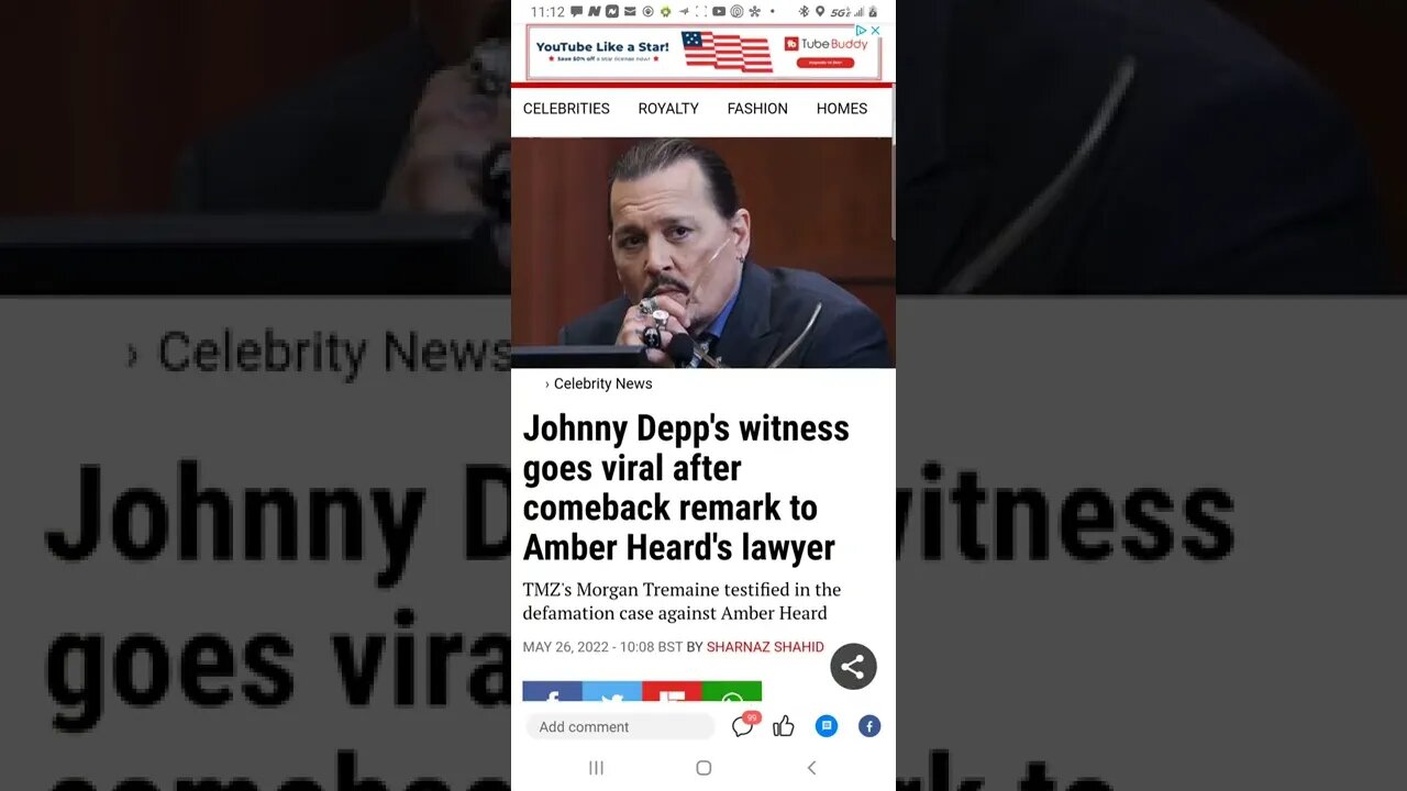 Johnny Depp's witness goes viral after comeback remark to Amber Heard's lawyer