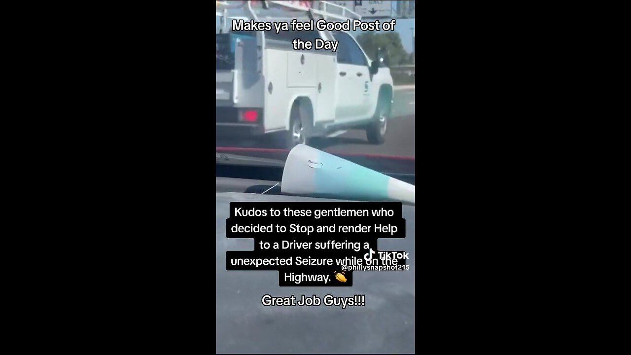 These men discover an out of control driver having a medical emergency