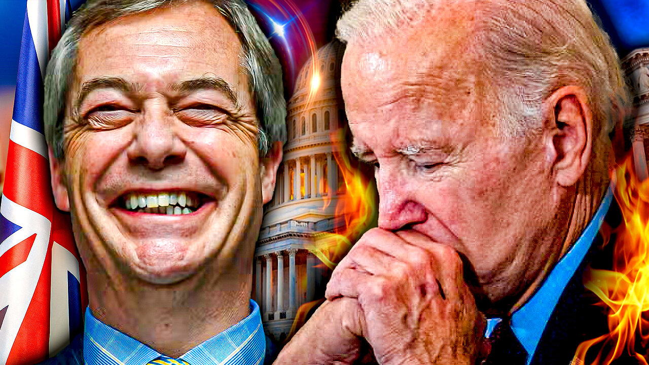 Biden Campaign in COMPLETE COLLAPSE! Farage WINS BIG in UK!