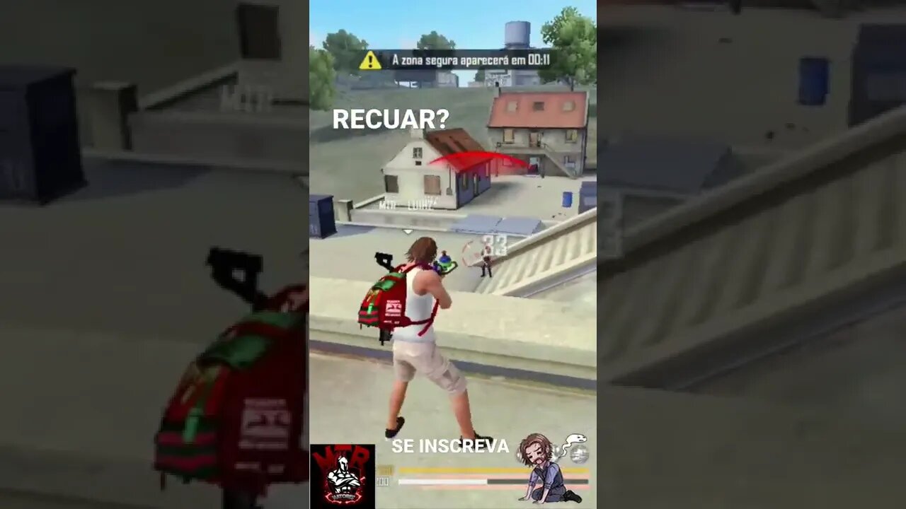 AS VEZES É NECESSÁRIO RECUAR E ESPERAR O ERRO DO ADVERSÁRIO.