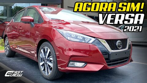 REVELEI TODOS OS DETALHES DO NOVO NISSAN VERSA 2021! MELHOR QUE ONIX PLUS E VW VIRTUS? Fast Car View