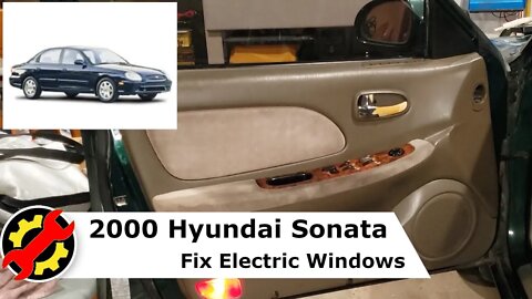 Fix Electric Windows That Wont Move - 2000 Hyundai Sonata