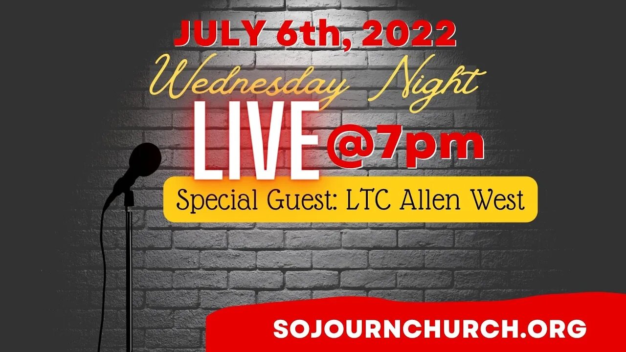 WNL Livestream | Lt. Col. (Retired) Allen West and K Carl Smith | Sojourn Church Carrollton Tx