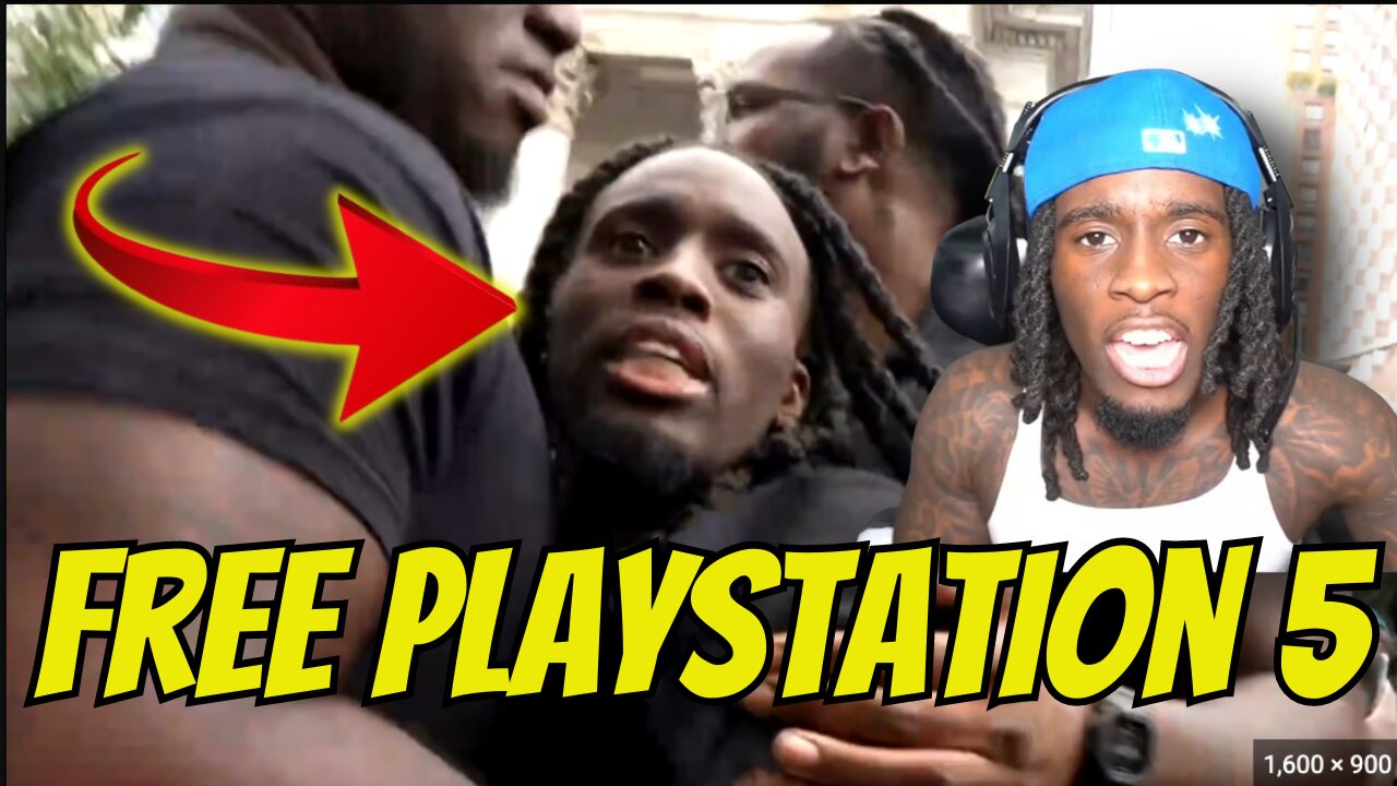 FREE PLAYSTATION ;KAI CENAT riot Shuts down NYC