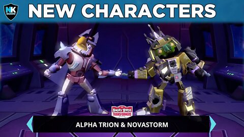 Angry Birds Transformers - War Pass S15 - New Characters Alpha Trion & Novastorm