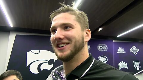 Kansas State Football | Ben Sinnott Postgame Interview | K-State 44, UCF 31