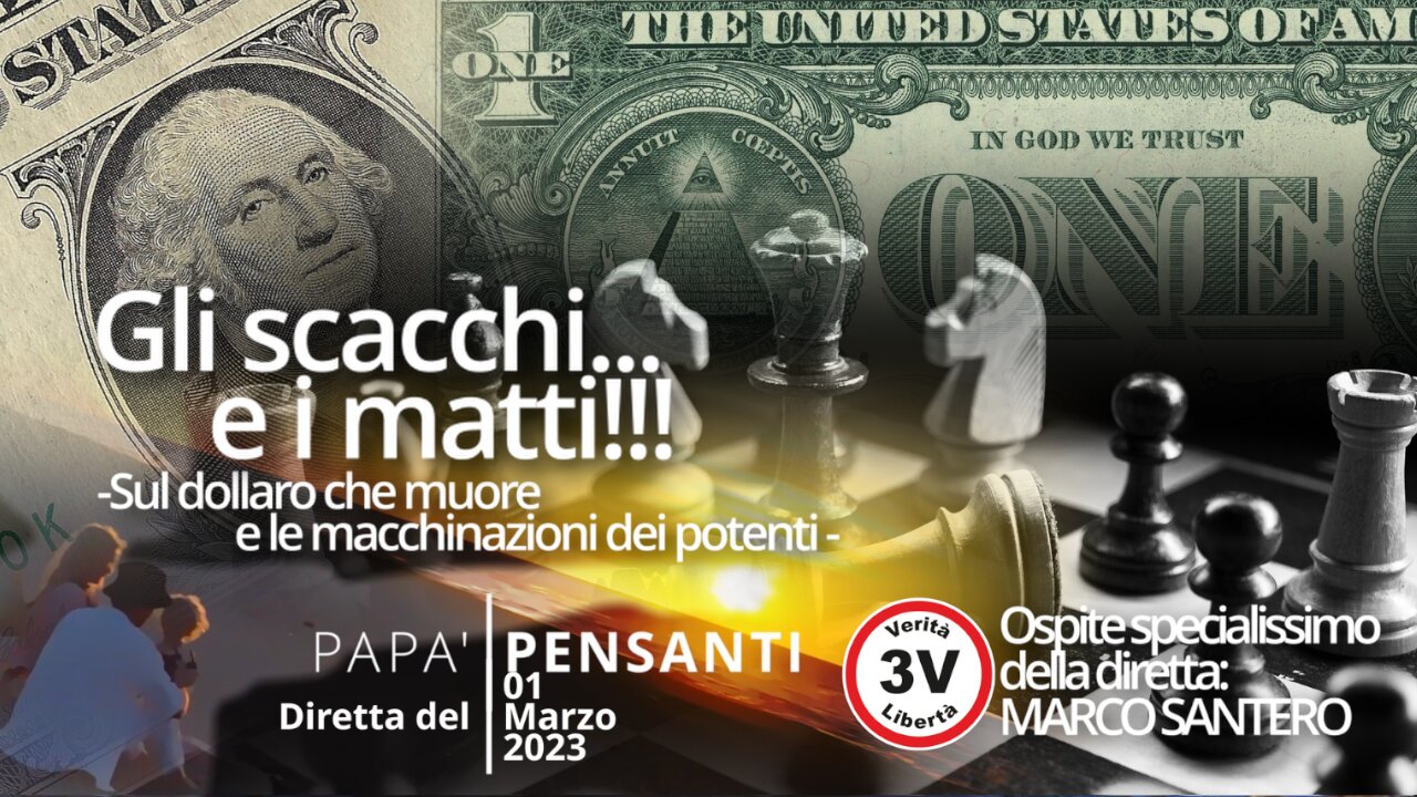 37 - Gli scacchi... e i matti!!! (Diretta del 01 Marzo 2023)