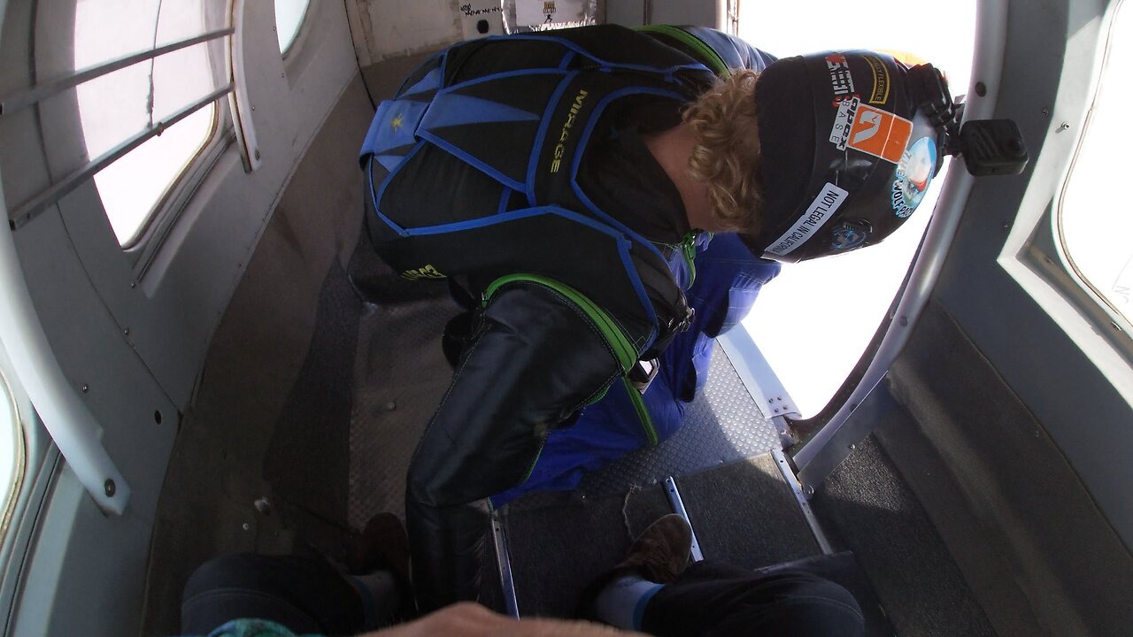When your parachute decides to try and kill you 