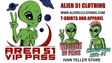 Secret Space Conference and Alien Merchandise Shop