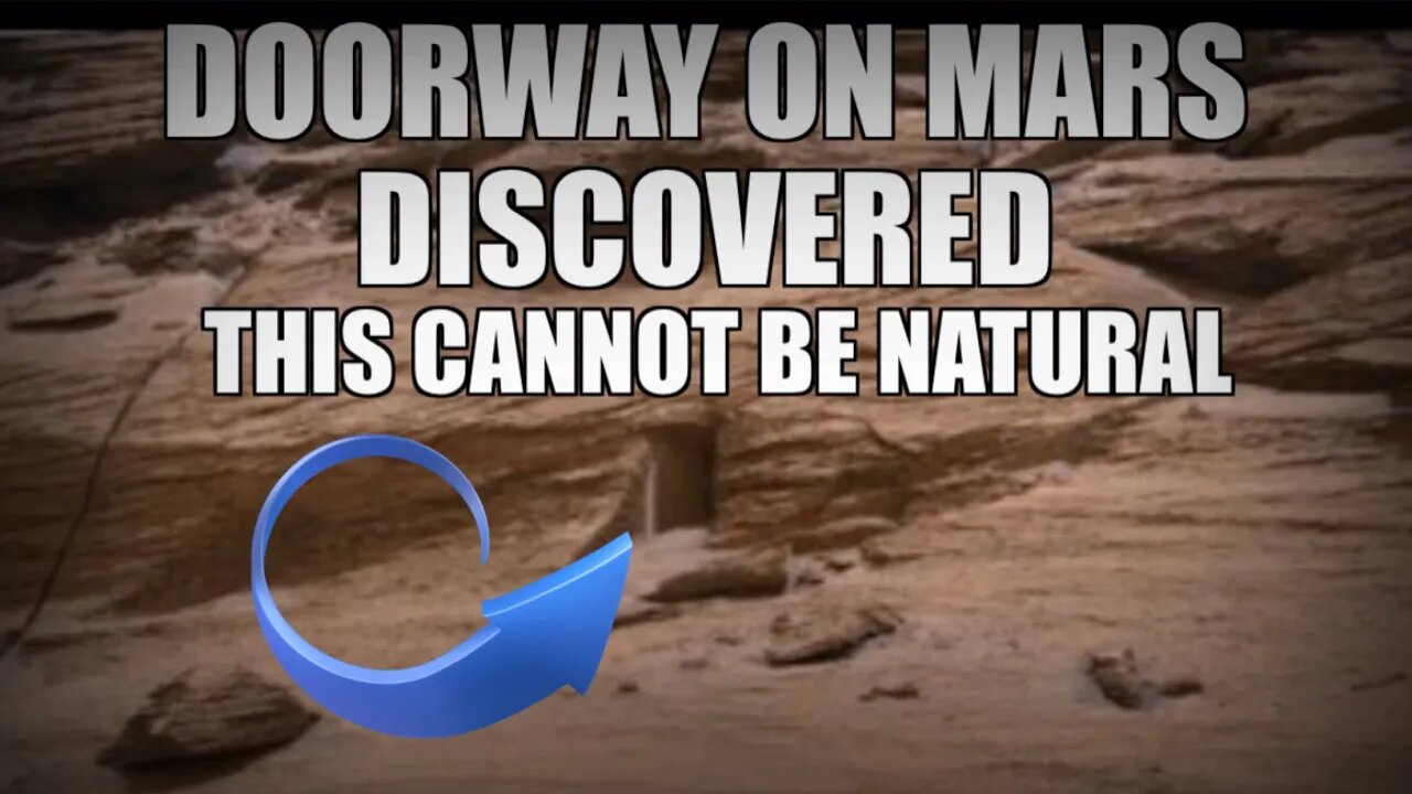 Doorway On Mars discovered in a recent NASA photo Looks like a burial Tomb