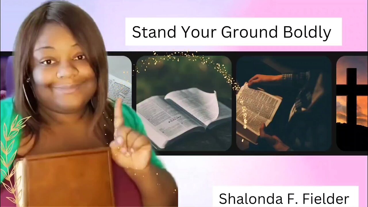 Stand your ground Boldly