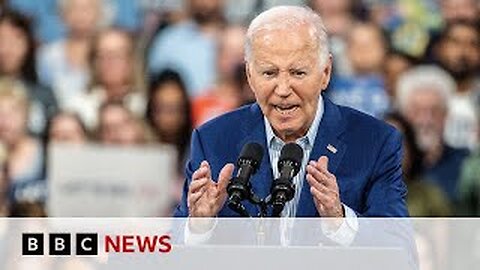 Joe Biden vows to fight on in first speech after Donald Trump debate | BBC News