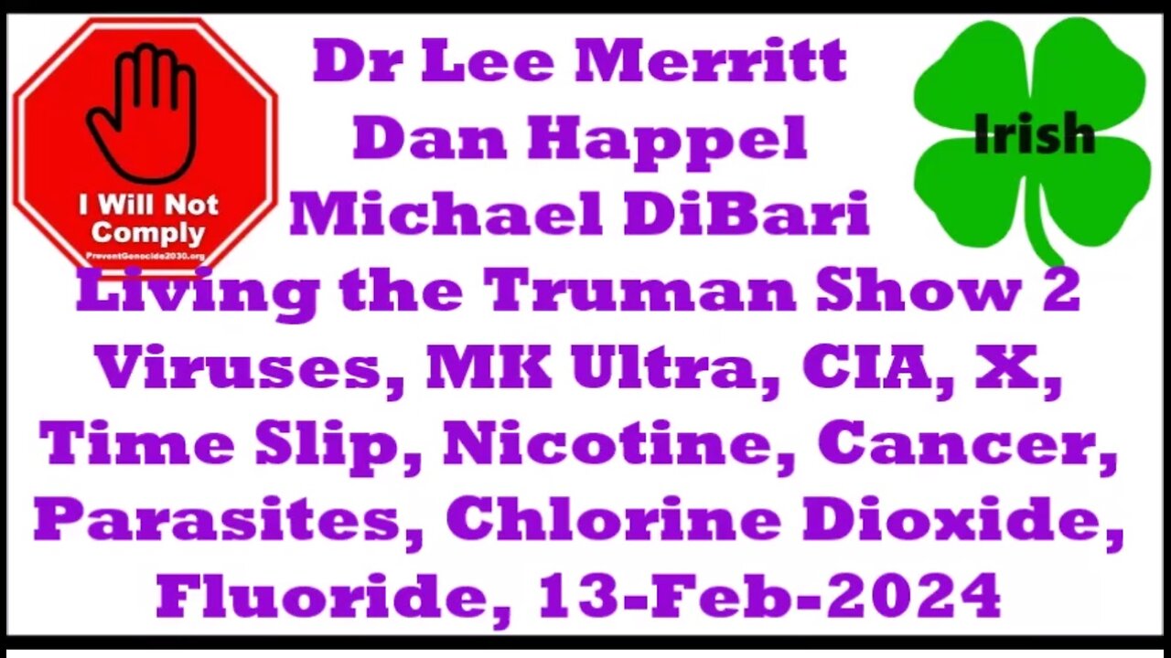 LIVING THE TRUMAN SHOW with Dr. Lee Merritt - Part 2 13-Feb-2024