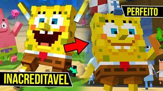 NOVO DLC do MineCraft com BOB Esponja #shorts