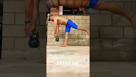 Kettlebell single leg dead lift
