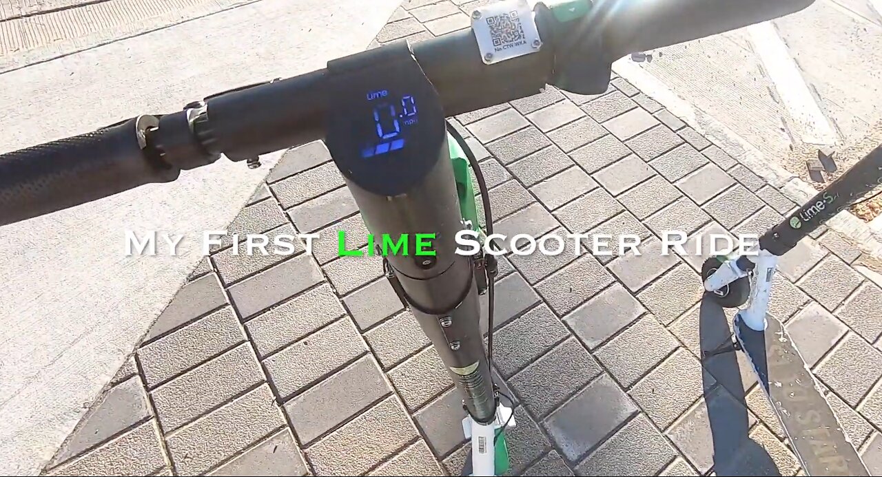 My First Lime Scooter Ride