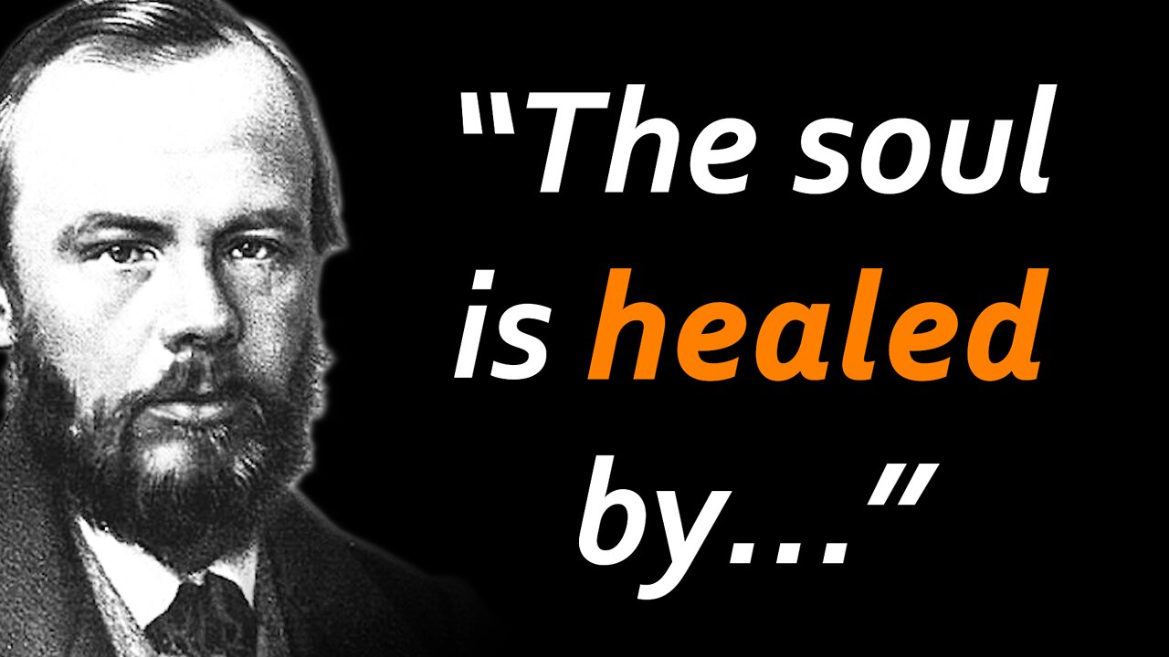 "Crime and Punishment" author... FYODOR DOSTOEVSKY (26 Best Quotes📜)