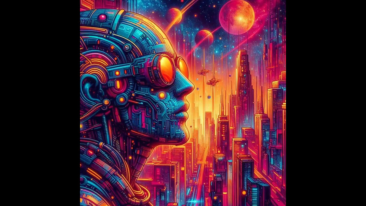 far out cool digital art video by KxMx Lane