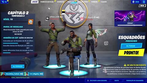 FORTNITE - EVENTO AO VIVO