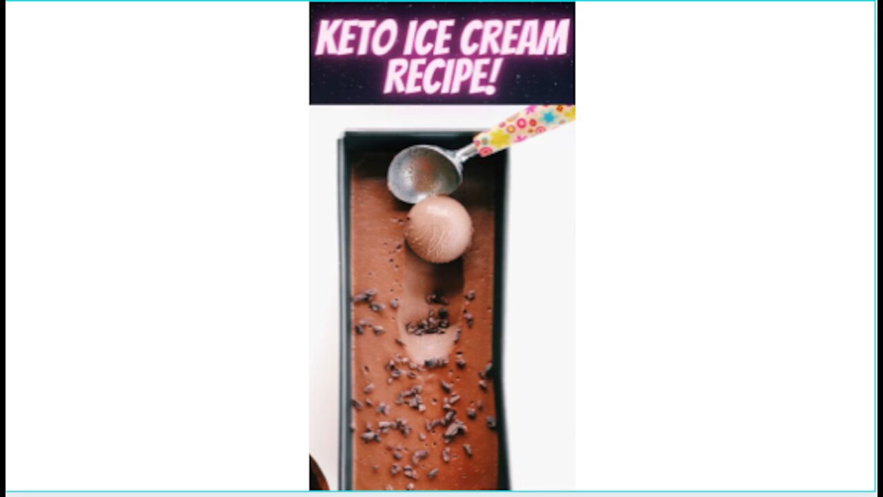 Low Carb keto ice cream recipe #keto