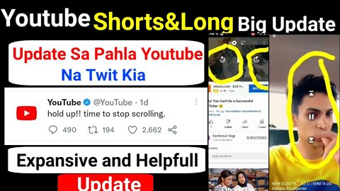 FINALLY! YouTube Shorts and long 2022 Update We NEEDED!