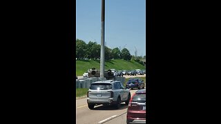 Vehicle Rolls Over In Toronto