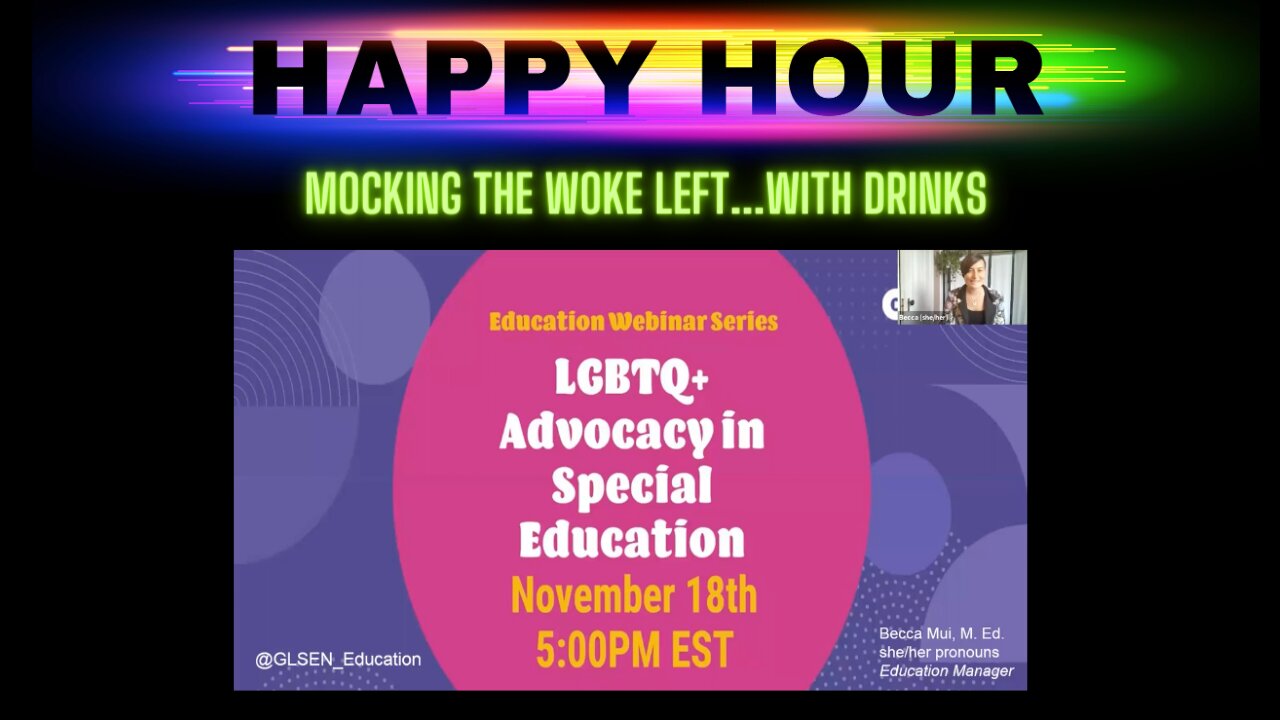 Happy Hour: LGBTQ+ Advocacy in SPECIAL EDUCATION