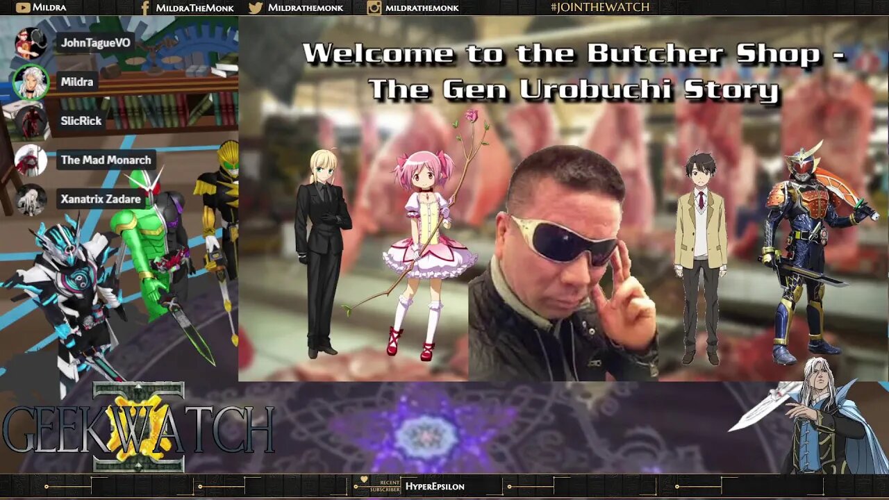 Geekwatch #133: Welcome to the Butcher Shop - The Gen Urobuchi Story