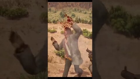 Red dead redemption 2 Ragdoll physics.