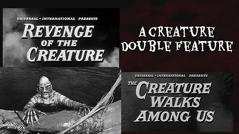 Creature double feature (T-RO'S Tomb Movie Mausoleum)