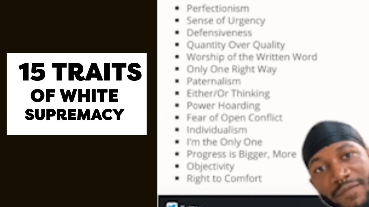 15 Traits of White Supremacy! Racist TikTok Cringe.