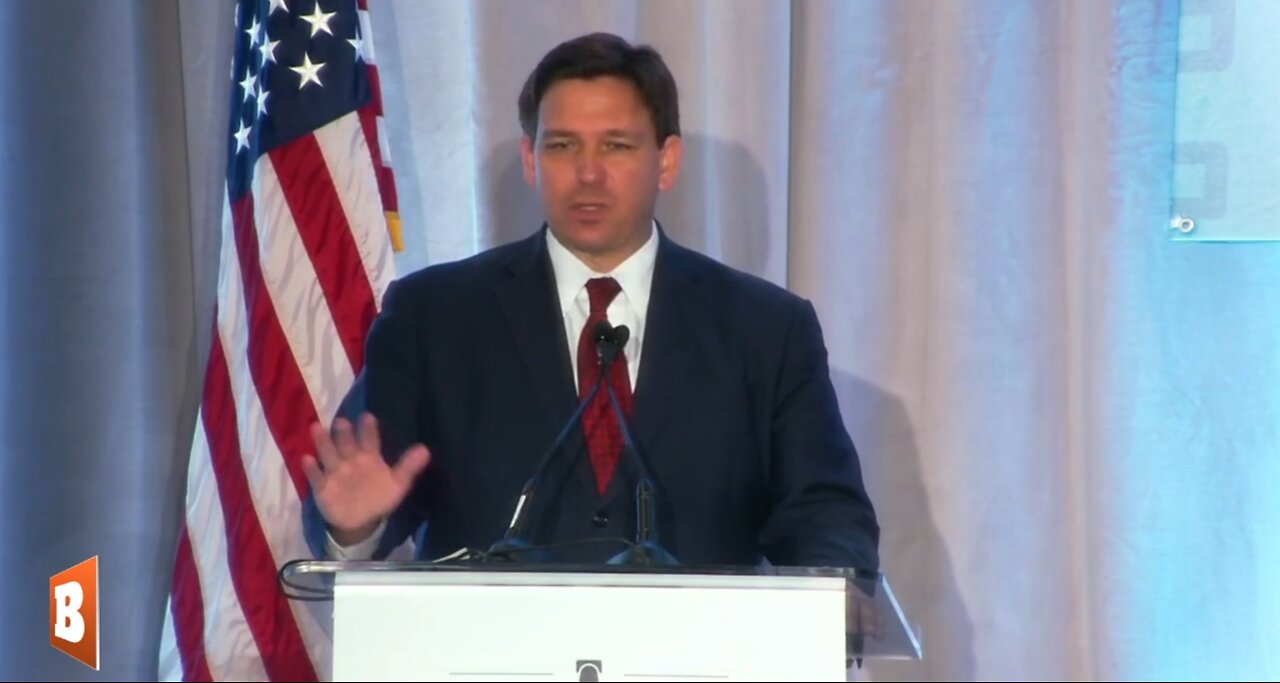 LIVE: FL Gov. Ron DeSantis delivering remarks…